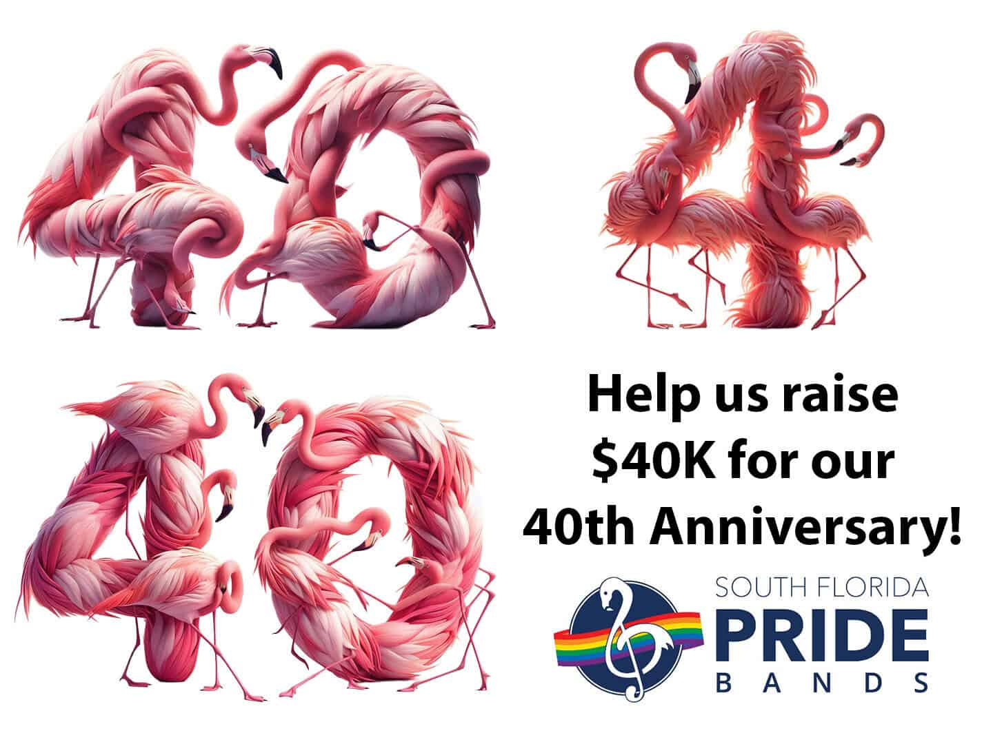 South Florida Pride Band's 40th anniversary in 2026